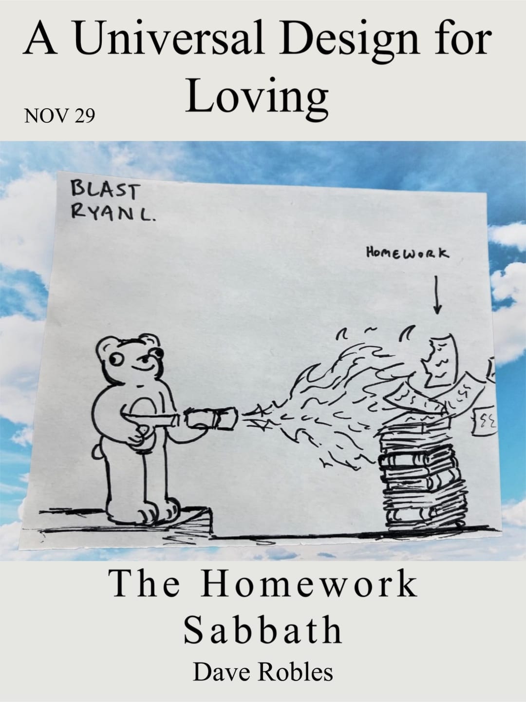 The Homework Sabbath